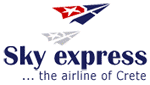 Αρχικό λογότυπο της Sky Express