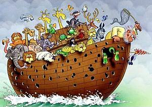 O κατακλυσμός και η κιβωτός τού Νώε