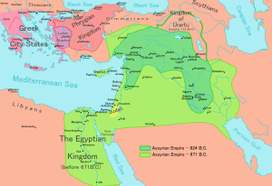 Η επέκταση της Ασσυρίας από το 824 στο 671 π.Κ.Ε.