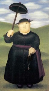 «Ο παπάς» - Fernando Botero