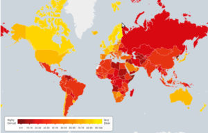 Χάρτης διαφθοράς 2015