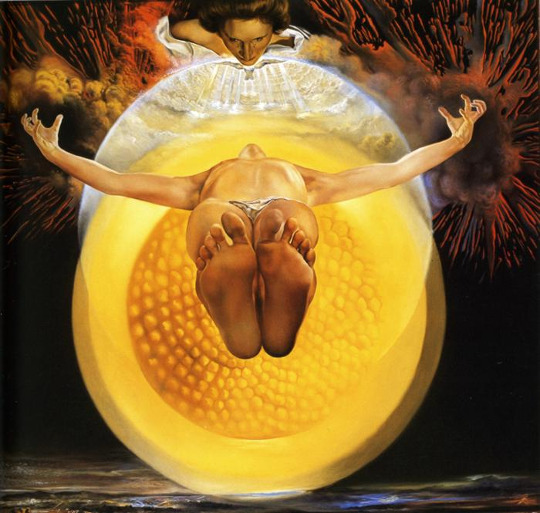 Salvador Dali «Ascension», 1958, oil on canvas, 123 x 115 cm