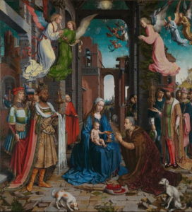 Jan Gossaert 'Adoration of the Kings' or Adoration of the Magi, 1510-1515.