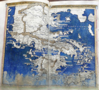 Χάρτης της Ελλάδος στην Geographia του Francesco Berlinghieri (Crusca) 1482