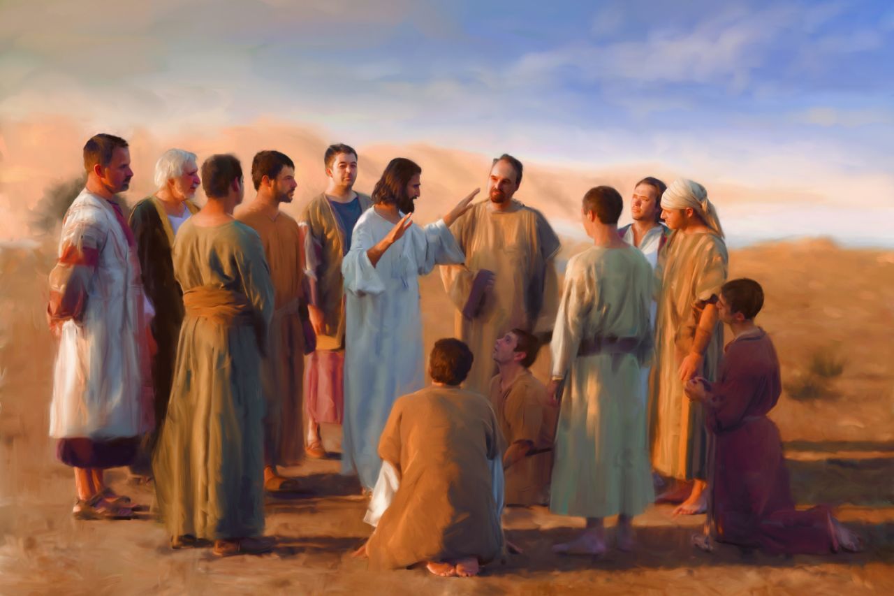Ο Ιησούς και οι 12 απόστολοι
